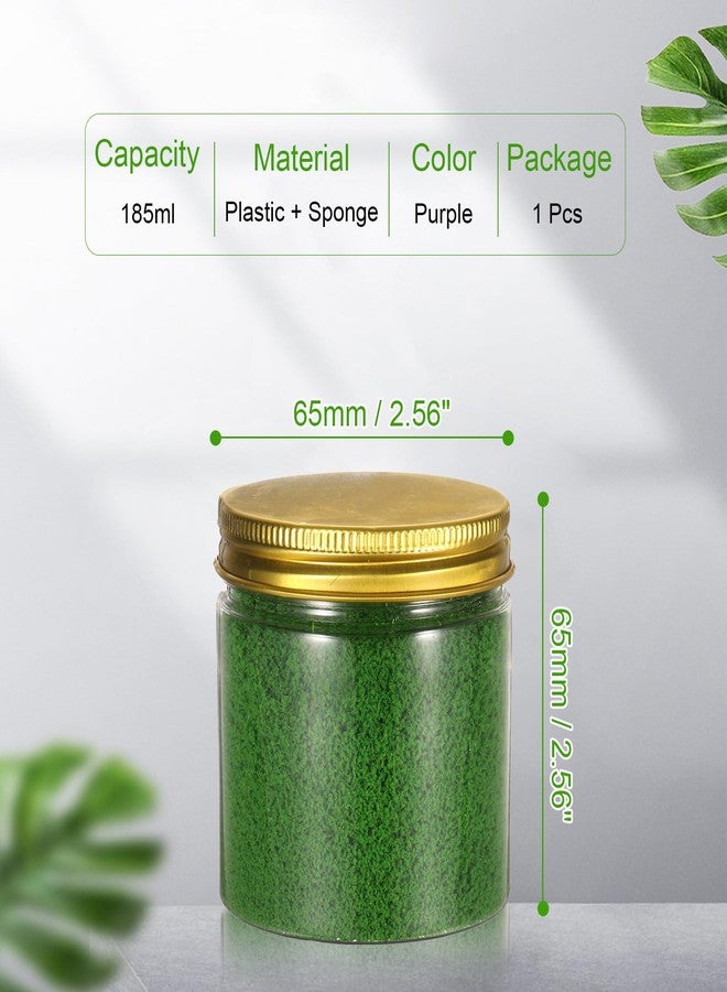 CoCud Model Grass Terrain Powder, 185ml Capacity, Fake Miniature Flower Grass Tree Sponge Green - (Applications: DIY Dollhouse Fairy Garden Model Railway Landscape) - Image 2